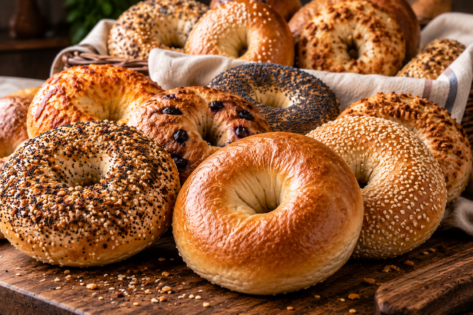 Bagels estilo NY