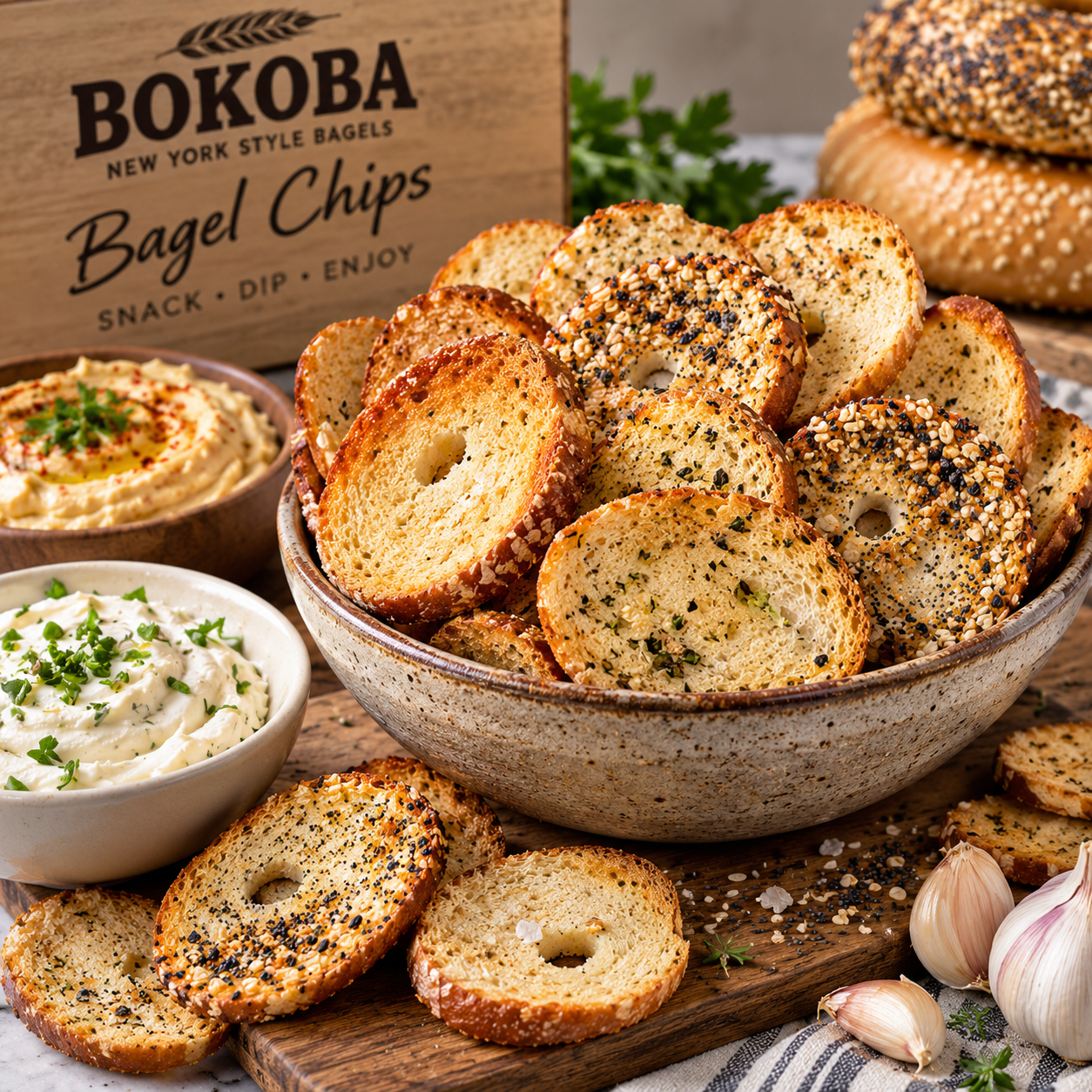 Bagels tipo Papitas