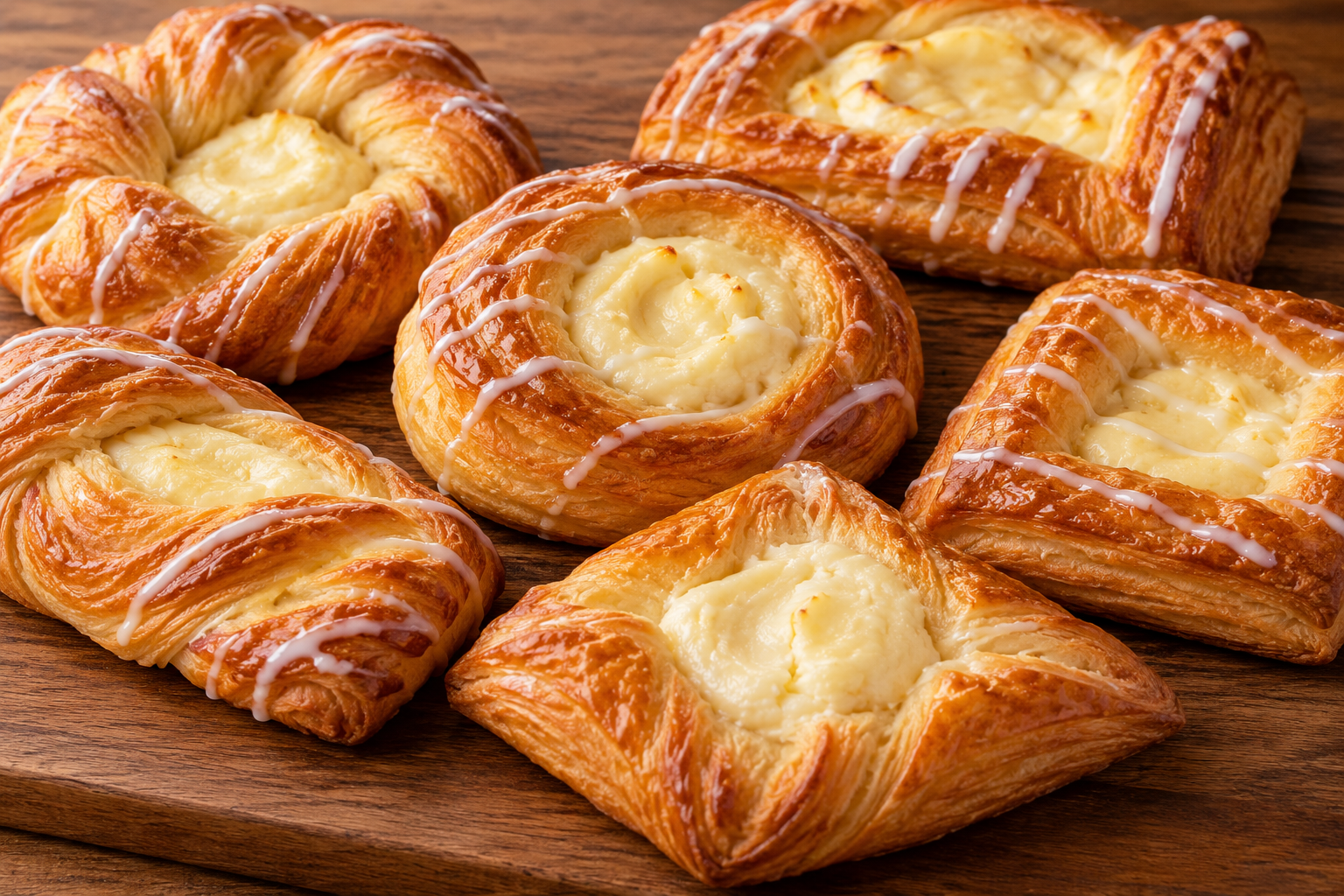 Pan Danes relleno de queso
